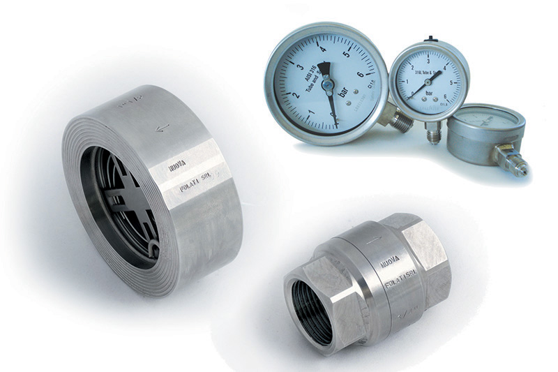 Non-Return Valves, Hoses, Measuring and Control Tools